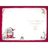 Daughter Verse Me to You Bear Christmas Card Extra Image 1 Preview